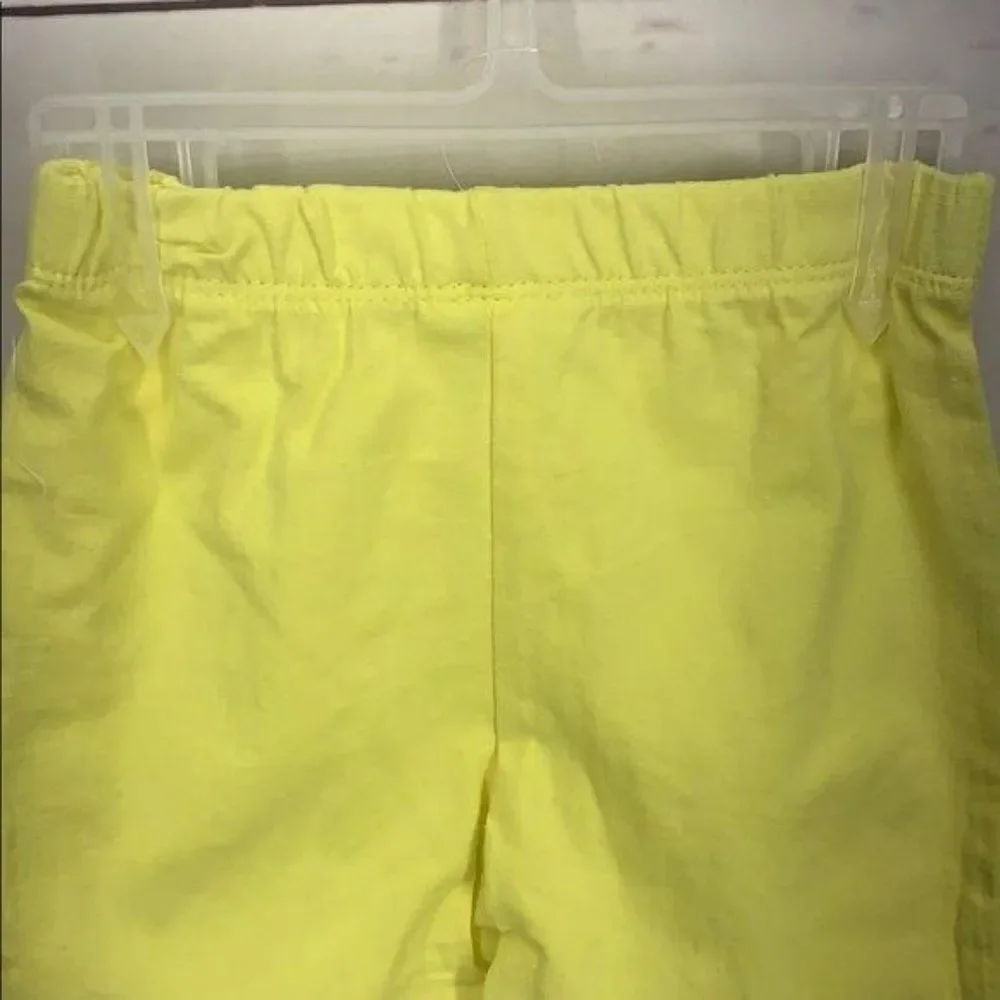 DG Girl’s Shorts 24 months yellow elastic‎ waist